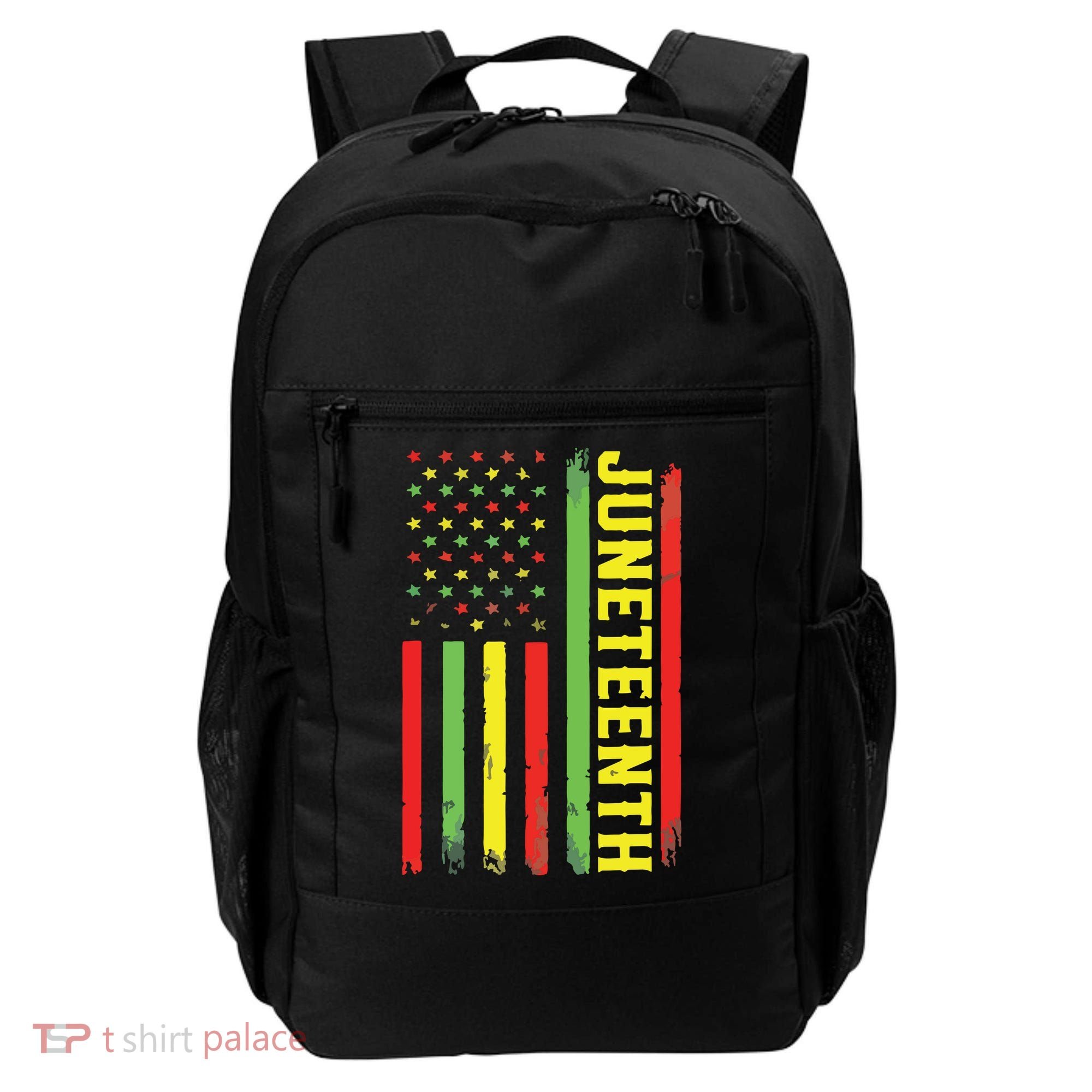 Juneteenth June 19th 1865 Juneteenth Black Freedom Day Flag Backpack