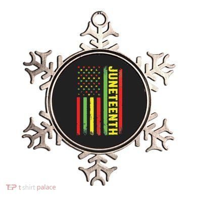 Juneteenth June 19th 1865 Juneteenth Black Freedom Day Flag Ornament
