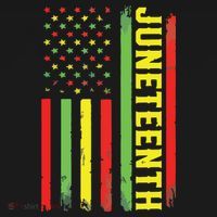 Juneteenth June 19th 1865 Juneteenth Black Freedom Day Flag Ornament thumb 1