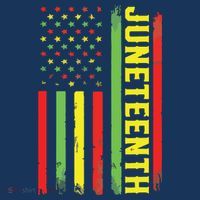 Juneteenth June 19th 1865 Juneteenth Black Freedom Day Flag Coaster thumb 2