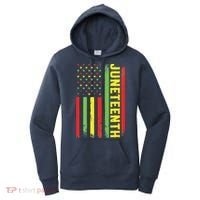 Juneteenth June 19th 1865 Juneteenth Black Freedom Day Flag Women's Hoodie thumb 0