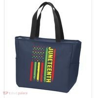 Juneteenth June 19th 1865 Juneteenth Black Freedom Day Flag Tote Bag thumb 3