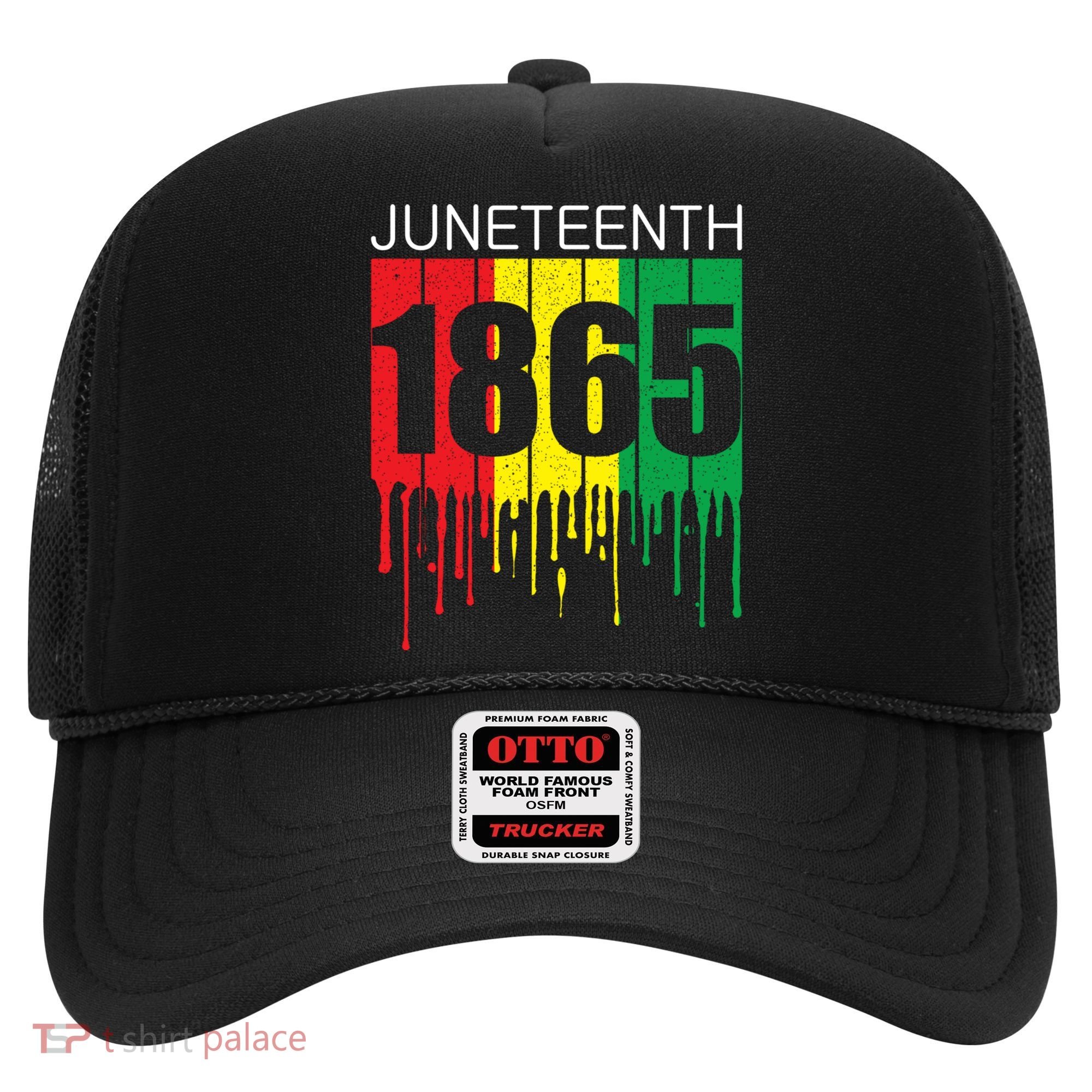 Juneteenth June 19th 1865 Freedom Day African Juneteenth Gift Hat