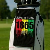 Juneteenth June 19th 1865 Freedom Day African Juneteenth Gift Golf Towel thumb 2