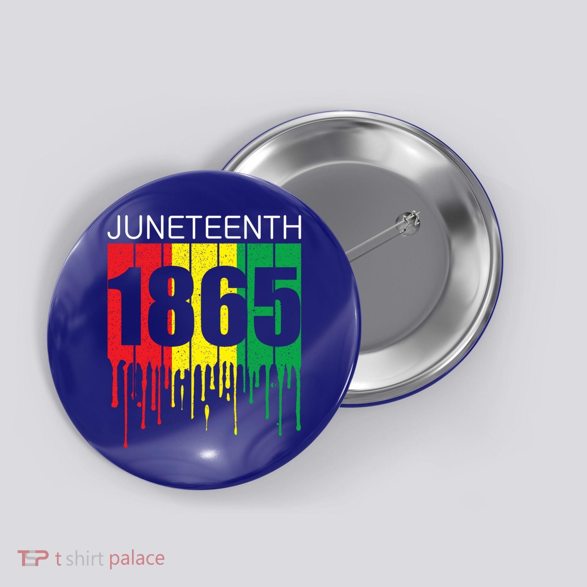 Juneteenth June 19th 1865 Freedom Day African Juneteenth Gift Button