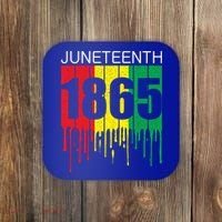 Juneteenth June 19th 1865 Freedom Day African Juneteenth Gift Coaster thumb 0