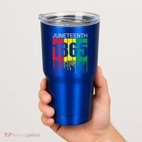 Juneteenth June 19th 1865 Freedom Day African Juneteenth Gift Tumbler thumb 2