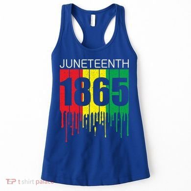 Juneteenth June 19th 1865 Freedom Day African Juneteenth Gift Women's Tank Top