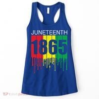Juneteenth June 19th 1865 Freedom Day African Juneteenth Gift Women's Tank Top thumb 0