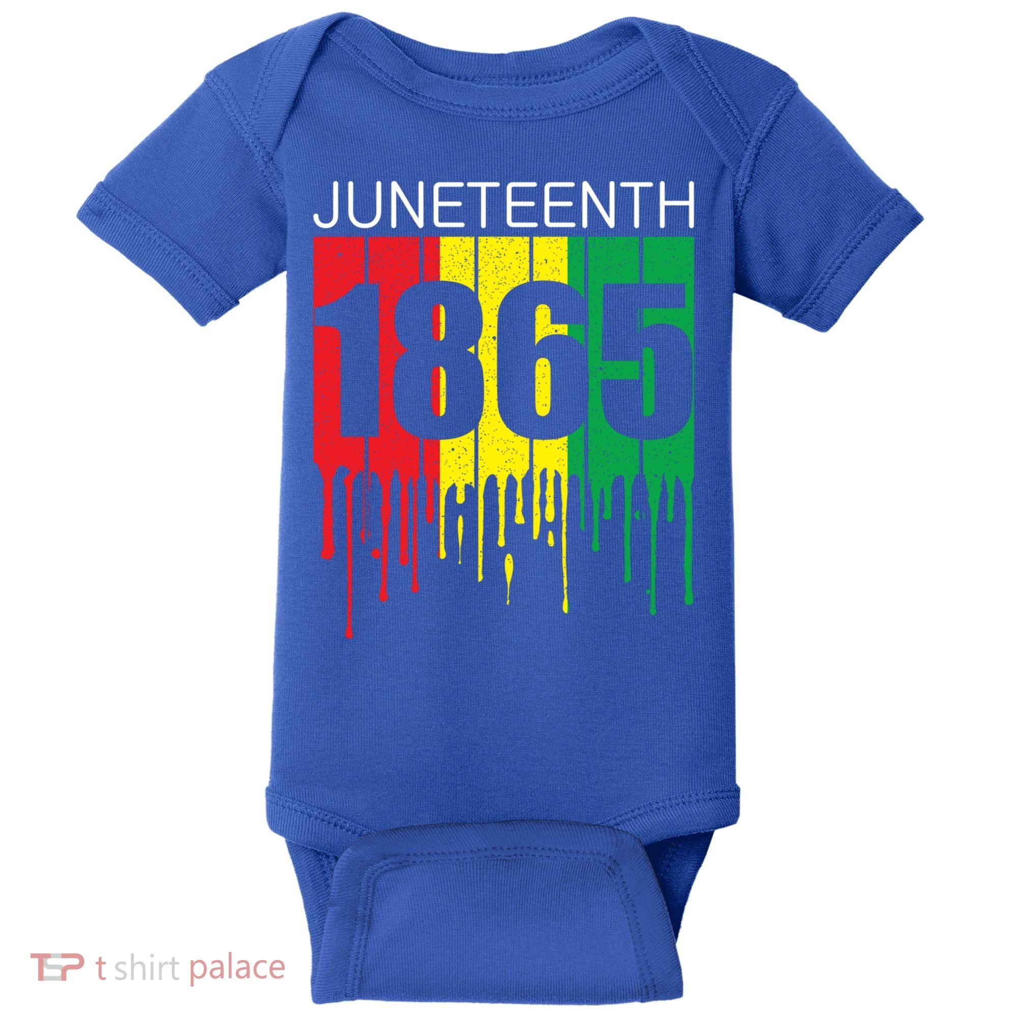 Juneteenth June 19th 1865 Freedom Day African Juneteenth Gift Baby Bodysuit