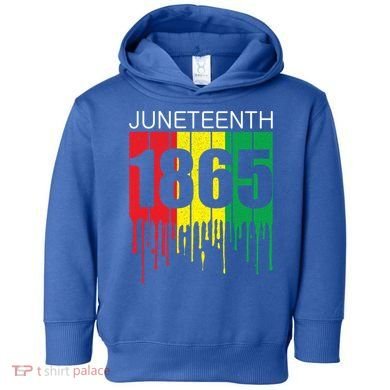 Juneteenth June 19th 1865 Freedom Day African Juneteenth Gift Toddler Hoodie