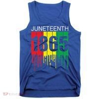 Juneteenth June 19th 1865 Freedom Day African Juneteenth Gift Tank Top thumb 0