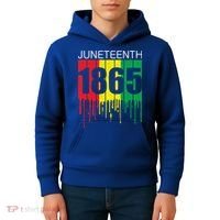 Juneteenth June 19th 1865 Freedom Day African Juneteenth Gift Kids Hoodie thumb 4