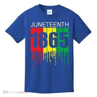 Juneteenth June 19th 1865 Freedom Day African Juneteenth Gift Kids T-Shirt