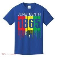 Juneteenth June 19th 1865 Freedom Day African Juneteenth Gift Kids T-Shirt thumb 0