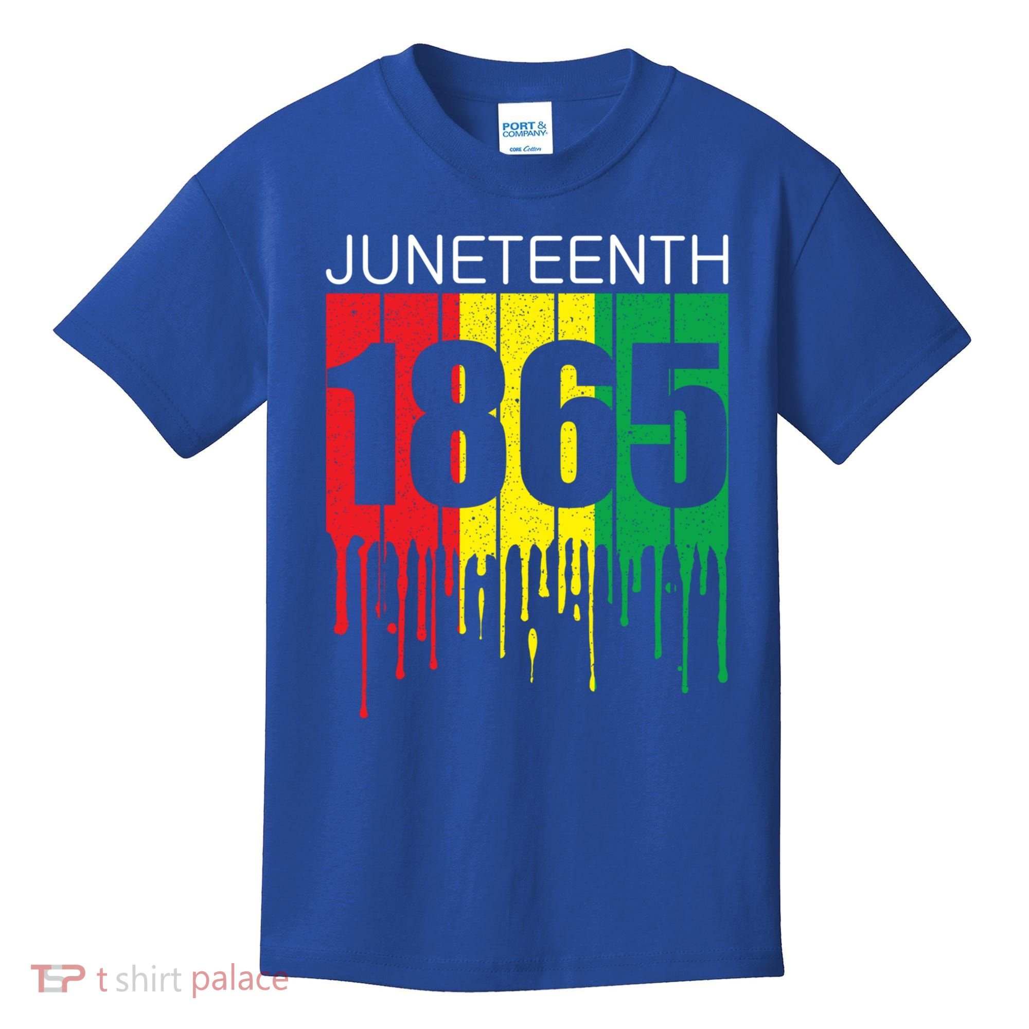 Juneteenth June 19th 1865 Freedom Day African Juneteenth Gift Kids T-Shirt