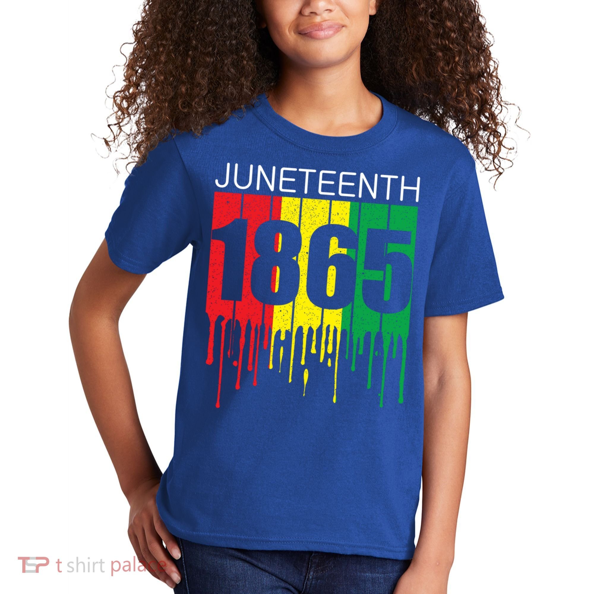 Juneteenth June 19th 1865 Freedom Day African Juneteenth Gift Kids T-Shirt