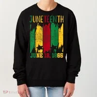 Juneteenth June 19th 1865 Juneteenth Freedom Day Women's Sweatshirt thumb 0