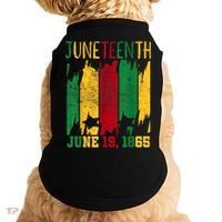 Juneteenth June 19th 1865 Juneteenth Freedom Day Doggie Tank thumb 0