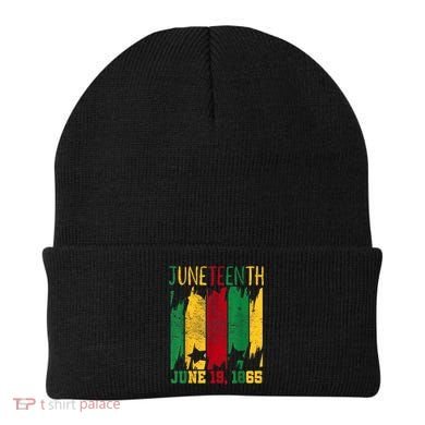 Juneteenth June 19th 1865 Juneteenth Freedom Day Beanie