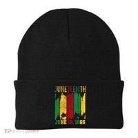 Juneteenth June 19th 1865 Juneteenth Freedom Day Beanie thumb 0
