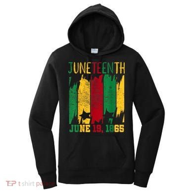 Juneteenth June 19th 1865 Juneteenth Freedom Day Women's Hoodie