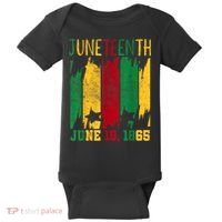 Juneteenth June 19th 1865 Juneteenth Freedom Day Baby Bodysuit thumb 0
