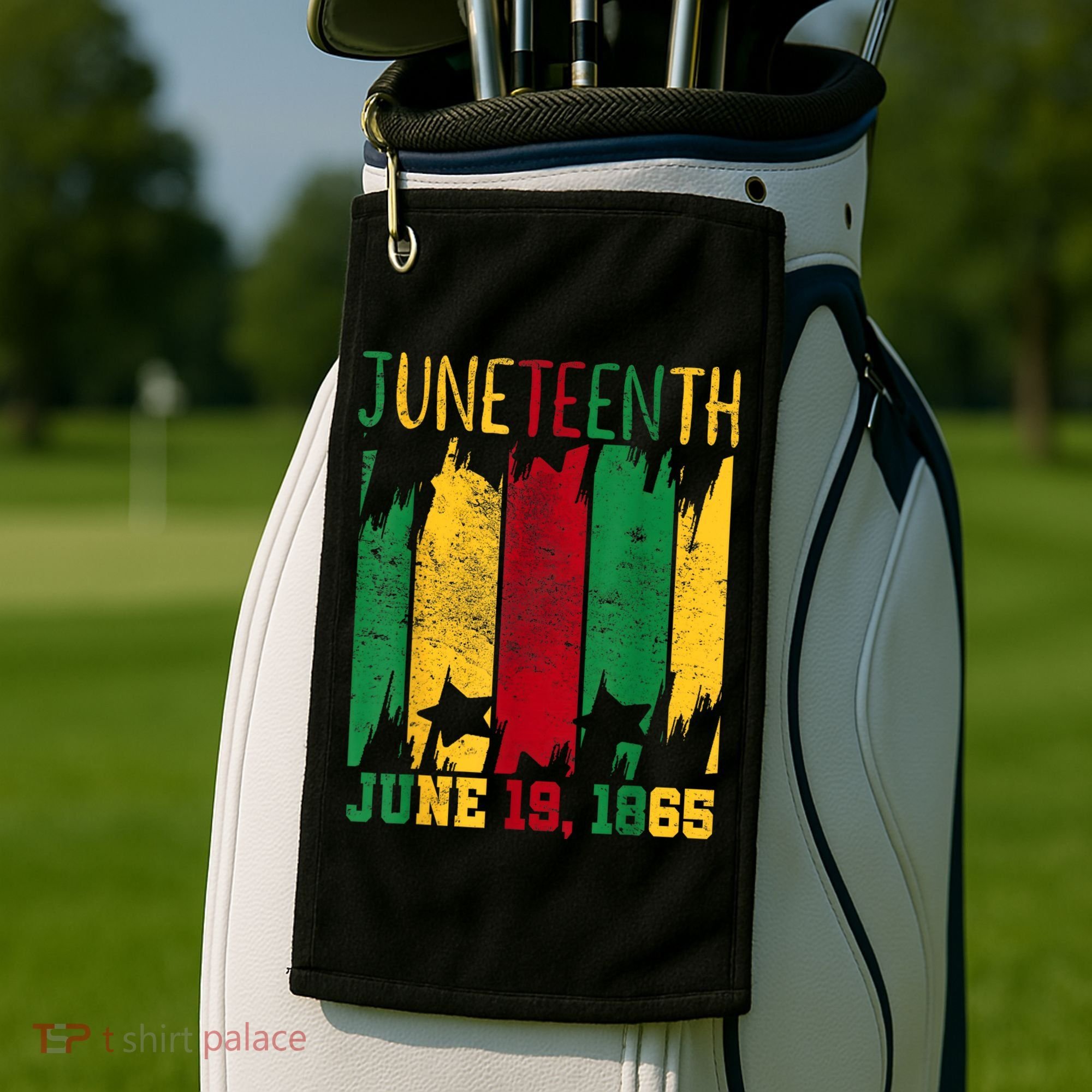 Juneteenth June 19th 1865 Juneteenth Freedom Day Golf Towel