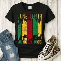 Juneteenth June 19th 1865 Juneteenth Freedom Day Women's T-Shirt thumb 3
