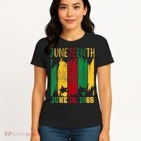 Juneteenth June 19th 1865 Juneteenth Freedom Day Women's T-Shirt thumb 4