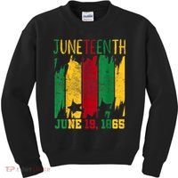 Juneteenth June 19th 1865 Juneteenth Freedom Day Kids Sweatshirt thumb 0
