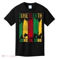 Juneteenth June 19th 1865 Juneteenth Freedom Day Kids T-Shirt thumb 0