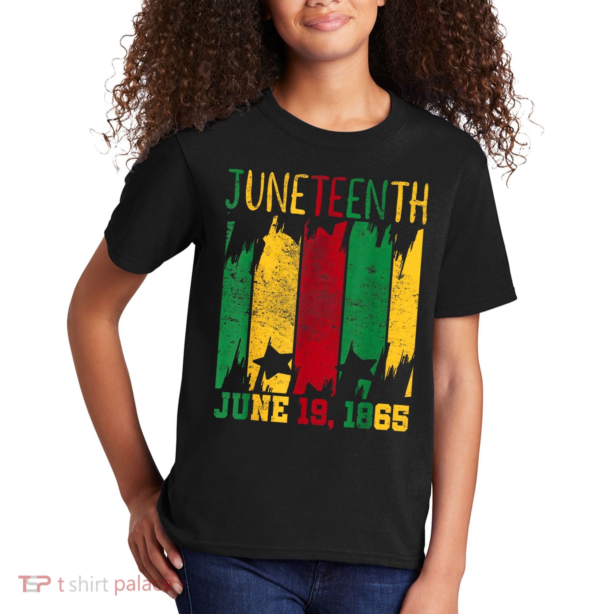 Juneteenth June 19th 1865 Juneteenth Freedom Day Kids T-Shirt