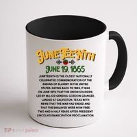 Juneteenth June 19 1865 African American History Coffee Mug thumb 1
