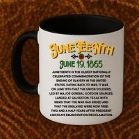 Juneteenth June 19 1865 African American History Coffee Mug thumb 2
