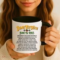 Juneteenth June 19 1865 African American History Coffee Mug thumb 3
