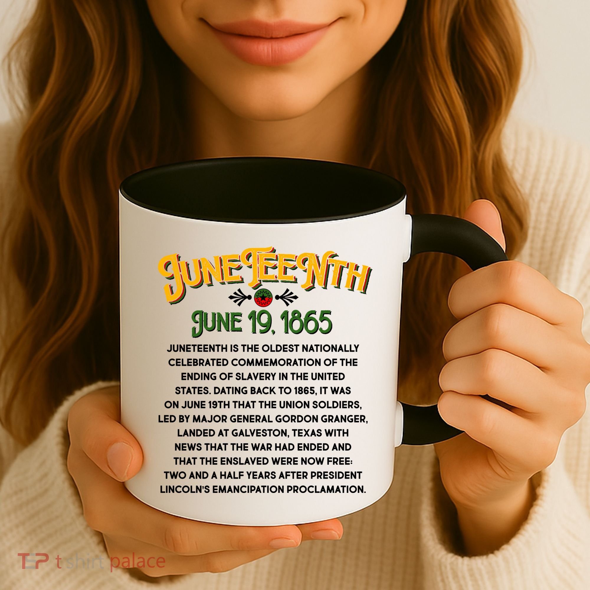 Juneteenth June 19 1865 African American History Coffee Mug