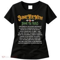 Juneteenth June 19 1865 African American History Women's T-Shirt thumb 0