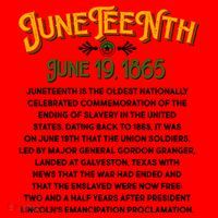 Juneteenth June 19 1865 African American History Santa Hat thumb 1