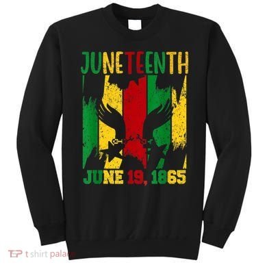 Juneteenth June 19th 1865 Juneteenth Freedom Day Sweatshirt
