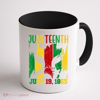 Juneteenth June 19th 1865 Juneteenth Freedom Day Coffee Mug back