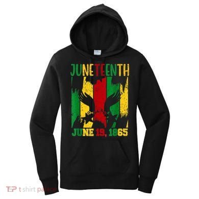 Juneteenth June 19th 1865 Juneteenth Freedom Day Women's Hoodie