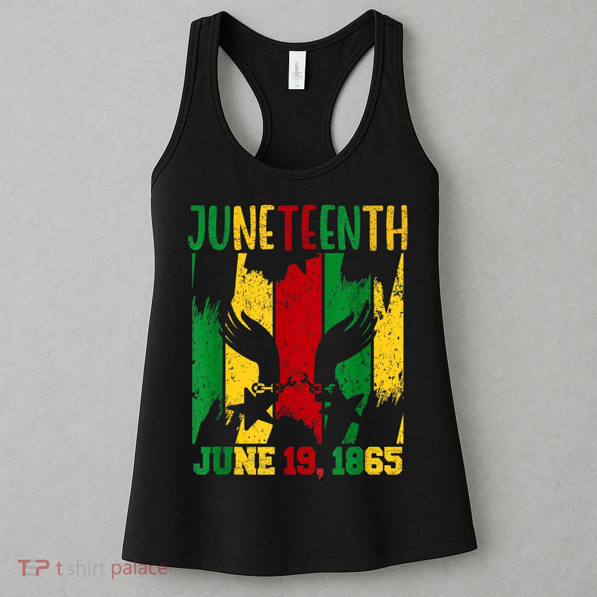 Juneteenth June 19th 1865 Juneteenth Freedom Day Women's Tank Top
