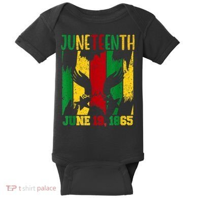 Juneteenth June 19th 1865 Juneteenth Freedom Day Baby Bodysuit