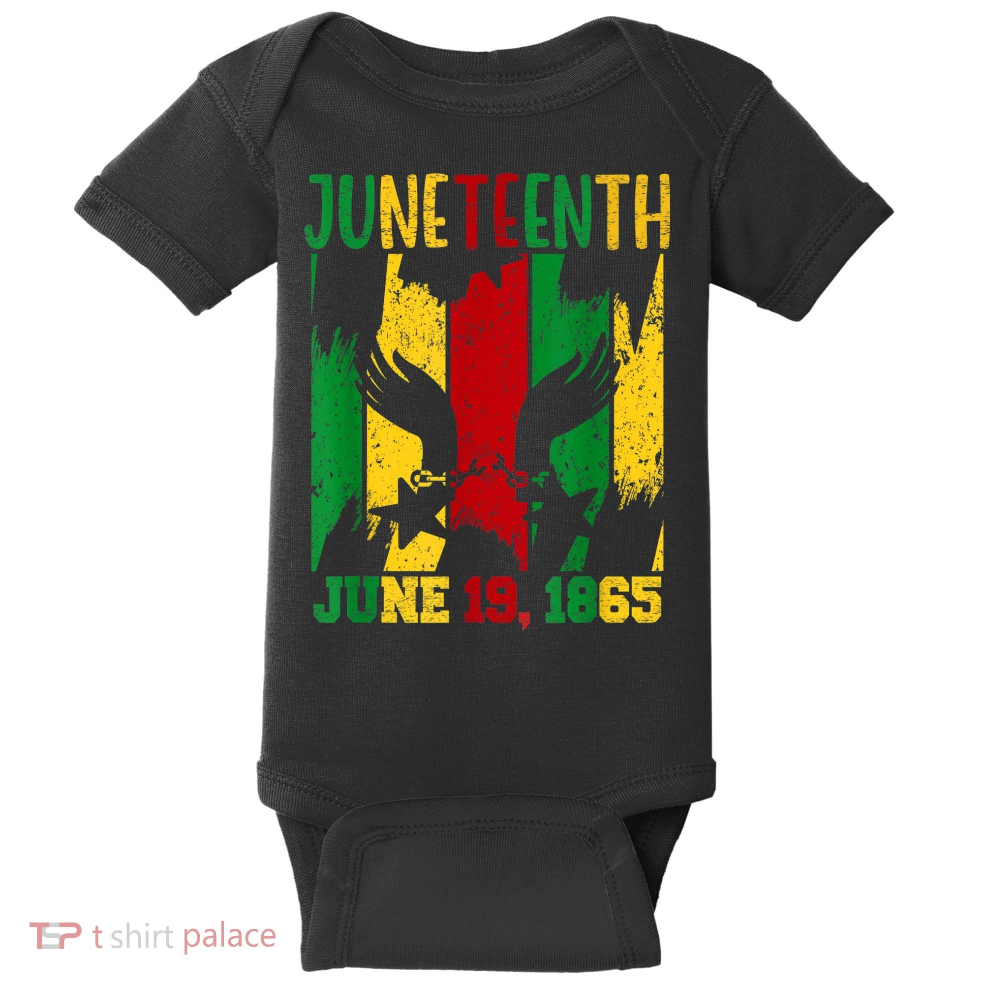 Juneteenth June 19th 1865 Juneteenth Freedom Day Baby Bodysuit