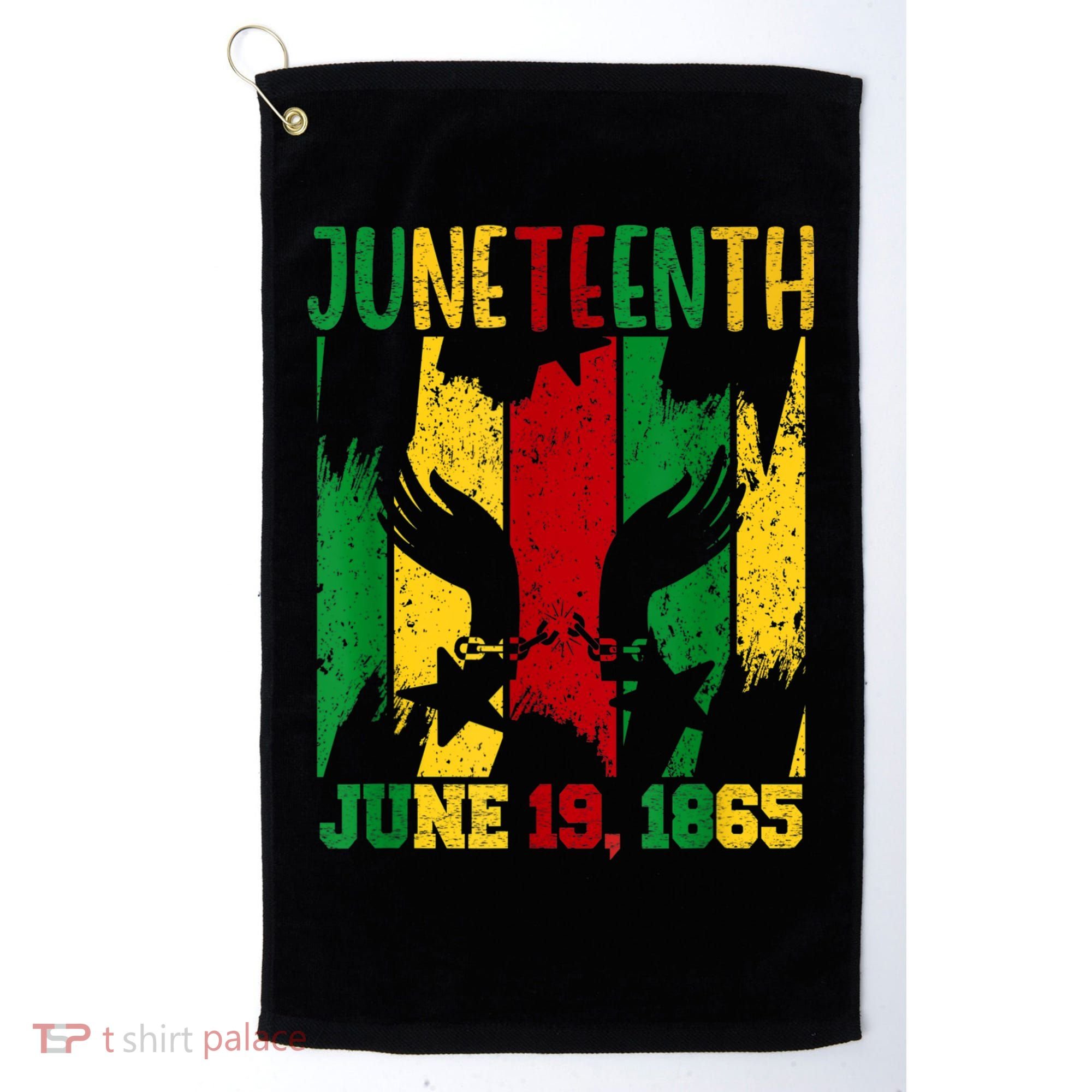 Juneteenth June 19th 1865 Juneteenth Freedom Day Golf Towel