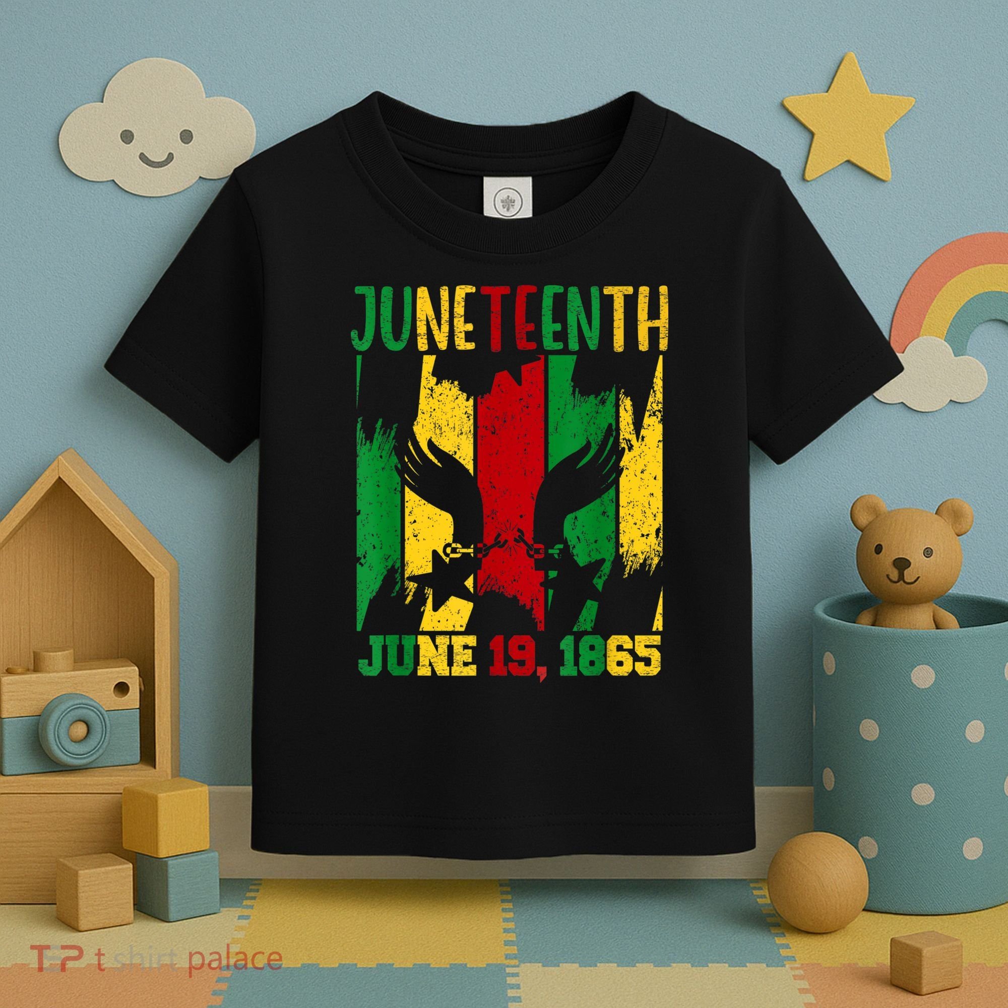 Juneteenth June 19th 1865 Juneteenth Freedom Day Toddler T-Shirt