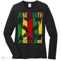 Juneteenth June 19th 1865 Juneteenth Freedom Day Women's Long Sleeve Shirt thumb 0