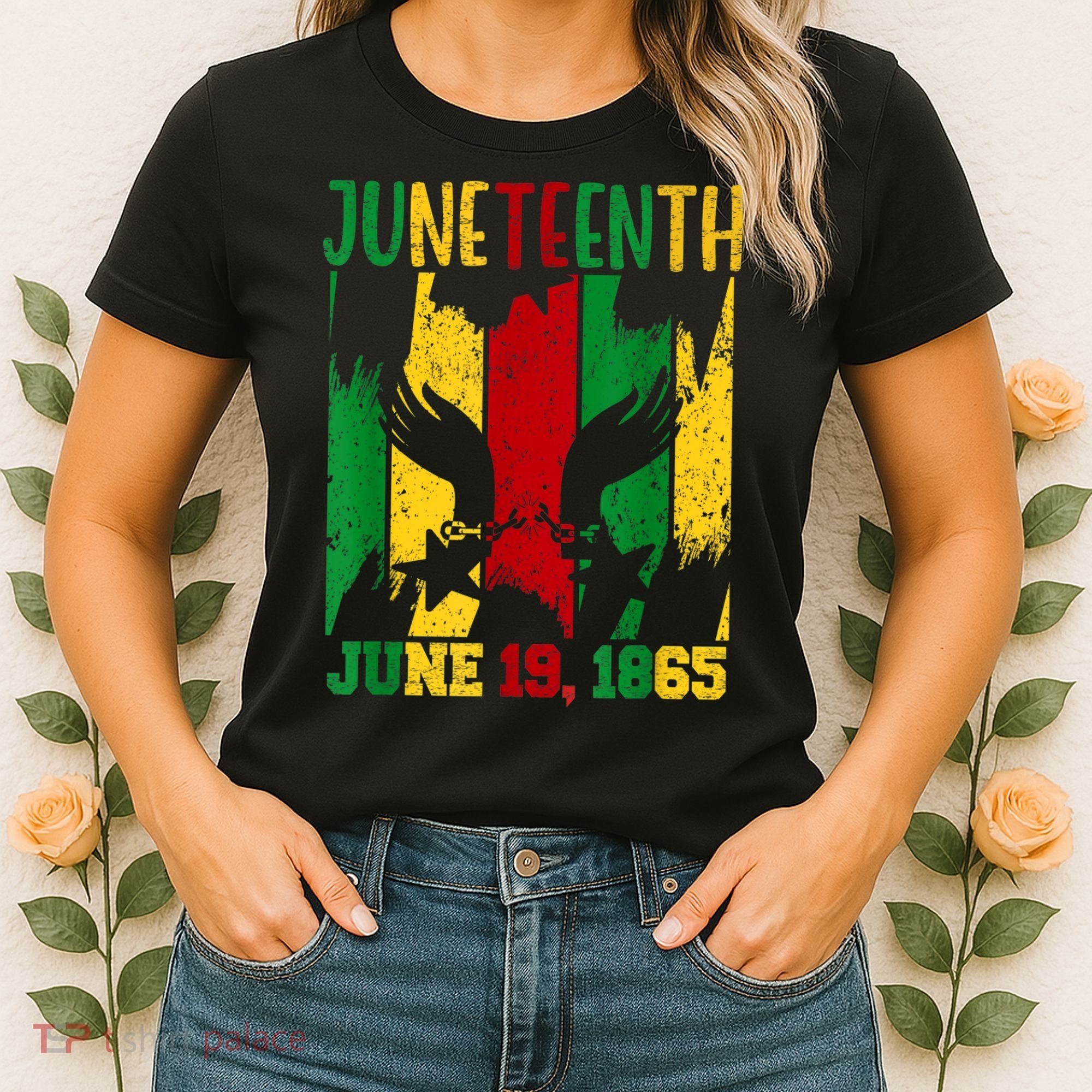 Juneteenth June 19th 1865 Juneteenth Freedom Day Women's T-Shirt