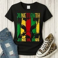 Juneteenth June 19th 1865 Juneteenth Freedom Day Women's T-Shirt thumb 3